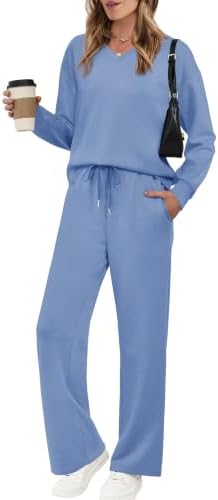 Deep purple dye gives this relaxed two-piece knit lounge set a rich, moody tone that transitions easily into cooler weather.