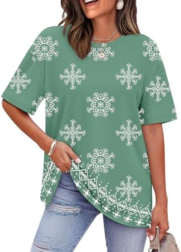 A relaxed crewneck tee cut with dropped shoulders in a rich boho green shade that pairs naturally with denim or crisp linen shorts.