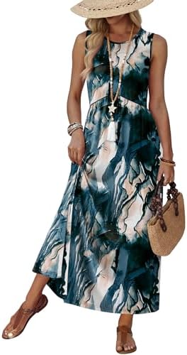 Soft muted swirls in our Ink Wash print give this breezy empire maxi an artful look for warm resort getaways.