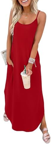 A rich red jersey midi dress with a curved slit hem and short sleeves, cut for warm days and easy packing.