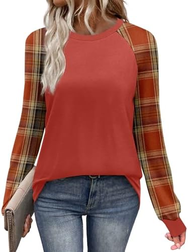Raglan sleeves and a rich caramel tone give this crewneck knit top an easy look for cooler evenings and weekend wear.