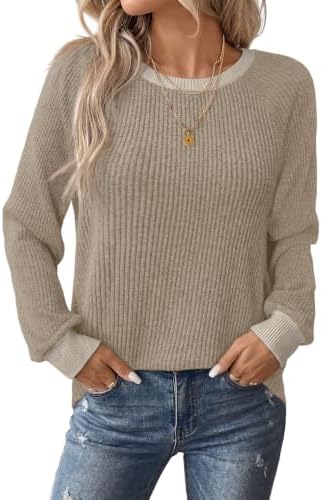 Ribbed chenille-soft texture meets deep chocolate brown in this easy crewneck cut for cool fall days and layered office looks.