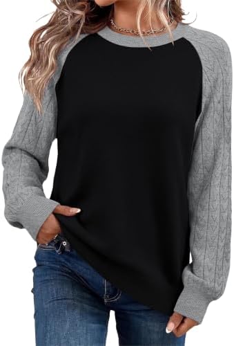 Crisp color blocking meets a gentle viscose blend knit, giving this crew neck sweater a neat finish for cooler evenings.