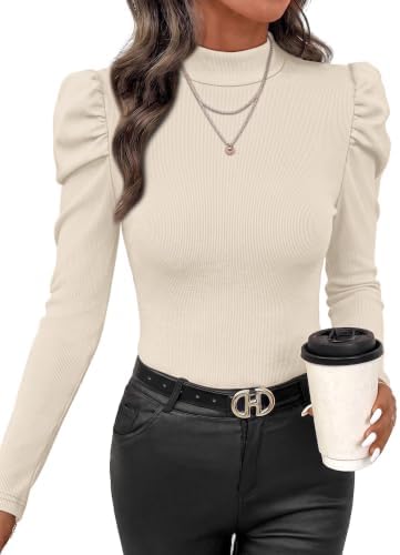 A neat polo collar meets a fine ribbed knit in soft beige for crisp office days and relaxed weekends.