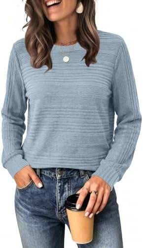 A plush blue long sleeve pullover with contrasting color block accents and a relaxed cut that layers easily on cool evenings.