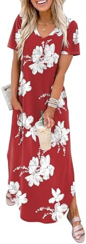 A lush Floral Lily print animates this breezy V-neck midi dress, cut with short sleeves and a subtle side slit for easy movement.