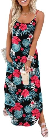 Lush tropical blooms across a breezy knit make this side-slit maxi a bright pick for warm-weather packing.