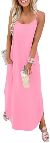 A soft blush pink knit gives this easy midi dress a fresh, sunlit look with a breezy curved hem and side slit.
