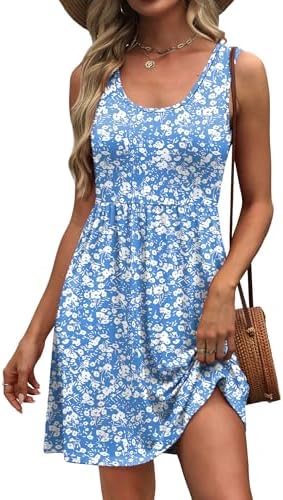 Cut with an easy scoop neckline and hidden side pockets, this breezy A-line sundress keeps warm afternoons cool and simple.