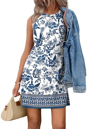 Blue Boho Print