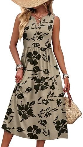 Scattered florals set on deep black give this sleeveless button-front maxi a relaxed feel that packs down small without creasing.