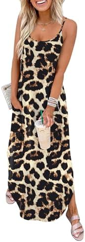 A soft floral leopard print gives this crew-neck midi dress an earthy look that packs small and resists suitcase wrinkles.