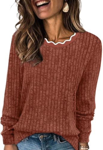 Spun in rich caramel, this lightweight knit brings plush chenille-like texture and a scalloped neckline to cool evenings.