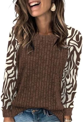 Earthy brown meets soft apricot in a blanket-soft knit cut with a relaxed drape for breezy evenings.