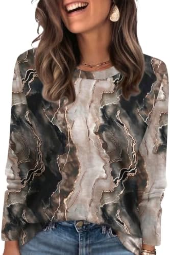 Bold multi-tone stripes bring a cheerful, color-blocked look to this soft long sleeve crewneck top.