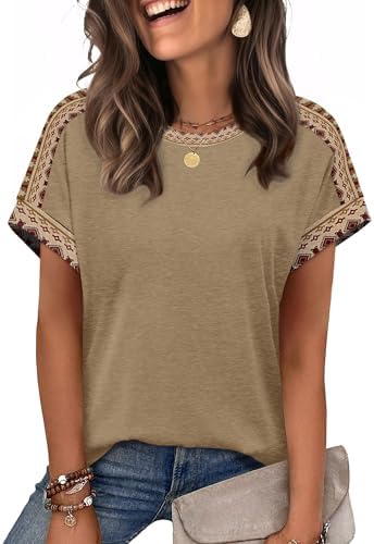 A soft beige knit tee cut with tidy cap sleeves and a relaxed body that pairs with denim or linen shorts on warm days.